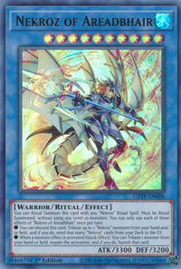 Nekroz of Areadbhair - Ghosts From the Past (GFTP) #GFTP-EN008 - Ultra Rare YuGiOh Trading Card