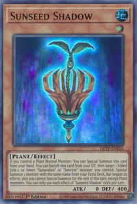 Sunseed Shadow - Ghosts From the Past (GFTP) #GFTP-EN016 - Ultra Rare YuGiOh Trading Card