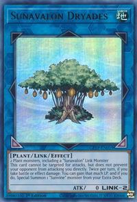 Sunavalon Dryades - Ghosts From the Past (GFTP) #GFTP-EN019 - Ultra Rare YuGiOh Trading Card