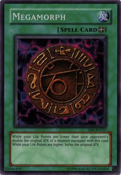 Megamorph - Dark Beginning 1 YuGiOh trading card