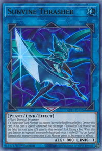 Sunvine Thrasher - Ghosts From the Past (GFTP) #GFTP-EN024 - Ultra Rare YuGiOh Trading Card