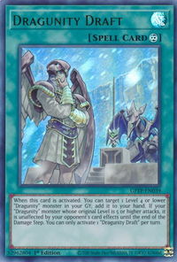 Dragunity Draft - Ghosts From the Past (GFTP) #GFTP-EN039 - Ultra Rare YuGiOh Trading Card