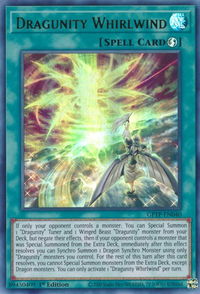Dragunity Whirlwind - Ghosts From the Past (GFTP) #GFTP-EN040 - Ultra Rare YuGiOh Trading Card