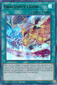 Dragunity Glow - Ghosts From the Past (GFTP) #GFTP-EN041 - Ultra Rare YuGiOh Trading Card