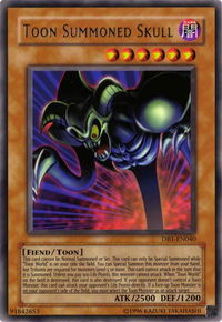 Toon Summoned Skull - Dark Beginning 1 (DB1) #DB1-EN040 - Rare YuGiOh Trading Card