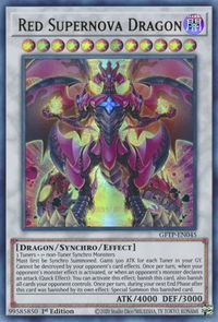 Red Supernova Dragon - Ghosts From the Past (GFTP) #GFTP-EN045 - Ultra Rare YuGiOh Trading Card