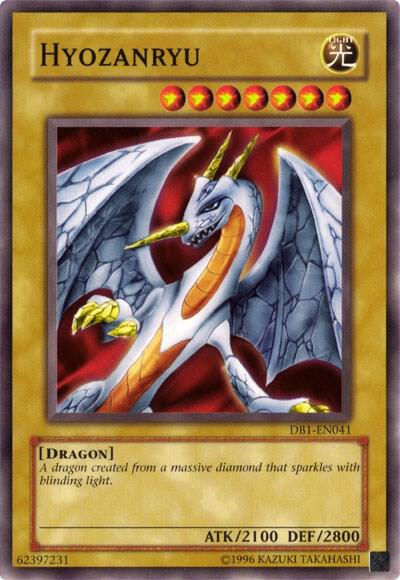 Hyozanryu - Dark Beginning 1 YuGiOh trading card