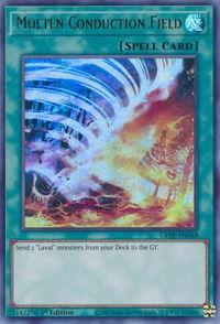 Molten Conduction Field - Ghosts From the Past (GFTP) #GFTP-EN048 - Ultra Rare YuGiOh Trading Card