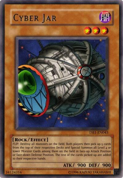 Cyber Jar - Dark Beginning 1 YuGiOh trading card