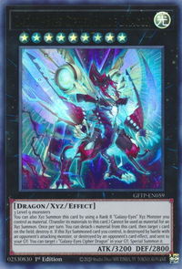 Galaxy-Eyes Cipher Blade Dragon - Ghosts From the Past (GFTP) #GFTP-EN059 - Ultra Rare YuGiOh Trading Card