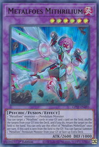 Metalfoes Mithrilium - Ghosts From the Past (GFTP) #GFTP-EN095 - Ultra Rare YuGiOh Trading Card