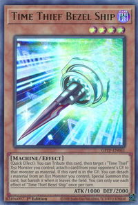 Time Thief Bezel Ship - Ghosts From the Past (GFTP) #GFTP-EN061 - Ultra Rare YuGiOh Trading Card