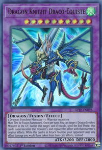 Dragon Knight Draco-Equiste - Ghosts From the Past (GFTP) #GFTP-EN093 - Ultra Rare YuGiOh Trading Card