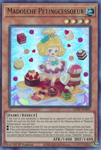 Madolche Petingcessoeur - Ghosts From the Past (GFTP) #GFTP-EN091 - Ultra Rare YuGiOh Trading Card