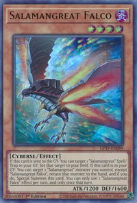 Salamangreat Falco - Ghosts From the Past (GFTP) #GFTP-EN089 - Ultra Rare YuGiOh Trading Card