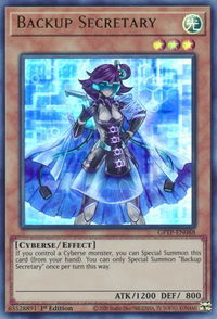 Backup Secretary - Ghosts From the Past (GFTP) #GFTP-EN088 - Ultra Rare YuGiOh Trading Card