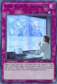 Time Thief Retrograde - Ghosts From the Past (GFTP) #GFTP-EN069 - Ultra Rare YuGiOh Trading Card
