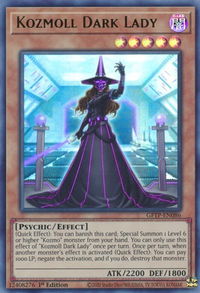Kozmoll Dark Lady - Ghosts From the Past (GFTP) #GFTP-EN086 - Ultra Rare YuGiOh Trading Card