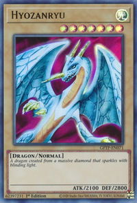 Hyozanryu - Ghosts From the Past (GFTP) #GFTP-EN071 - Ultra Rare YuGiOh Trading Card