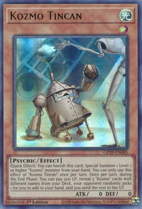 Kozmo Tincan - Ghosts From the Past (GFTP) #GFTP-EN085 - Ultra Rare YuGiOh Trading Card