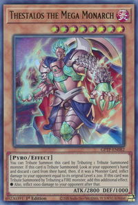 Thestalos the Mega Monarch - Ghosts From the Past (GFTP) #GFTP-EN082 - Ultra Rare YuGiOh Trading Card