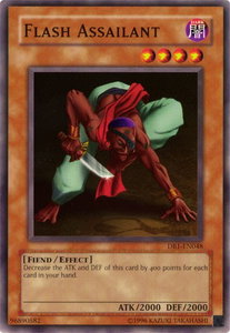 Flash Assailant - Dark Beginning 1 (DB1) #DB1-EN048 - Common / Short Print YuGiOh Trading Card