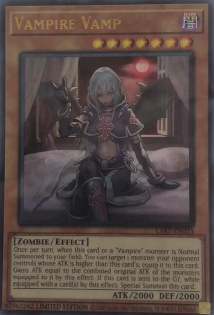 Vampire Vamp - The Lost Art Promotion YuGiOh trading card