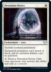 Detention Vortex - Strixhaven: School of Mages (STX) #13 - Uncommon Magic: The Gathering Trading Card