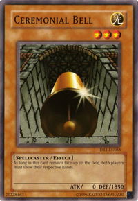 Ceremonial Bell - Dark Beginning 1 (DB1) #DB1-EN055 - Common / Short Print YuGiOh Trading Card