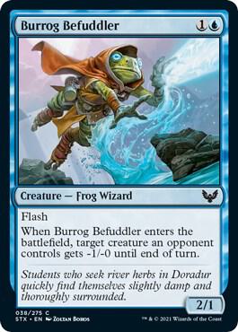 Burrog Befuddler - Strixhaven: School of Mages Magic: The Gathering trading card