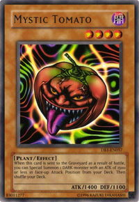 Mystic Tomato - Dark Beginning 1 (DB1) #DB1-EN057 - Rare YuGiOh Trading Card