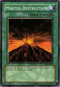 Molten Destruction - Dark Beginning 1 (DB1) #DB1-EN061 - Common / Short Print YuGiOh Trading Card