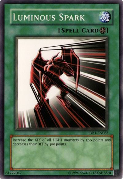 Luminous Spark - Dark Beginning 1 YuGiOh trading card