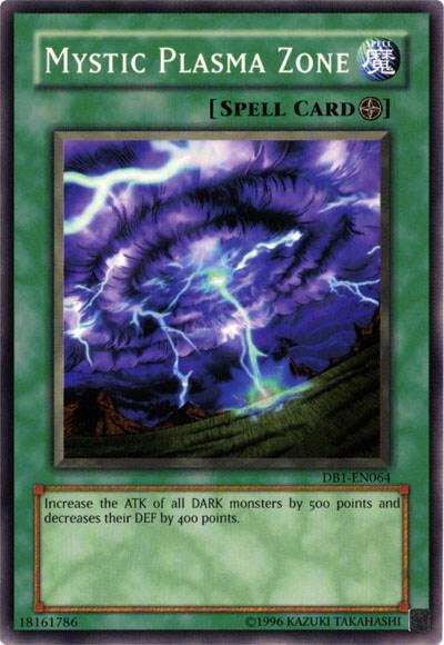Mystic Plasma Zone - Dark Beginning 1 YuGiOh trading card