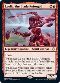 Laelia, the Blade Reforged - Commander 2021 (C21) #53 - Rare Magic: The Gathering Trading Card