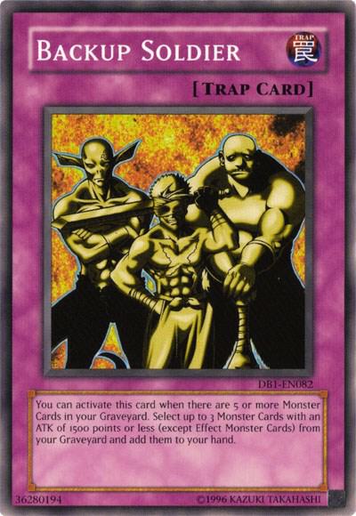 Backup Soldier - Dark Beginning 1 YuGiOh trading card
