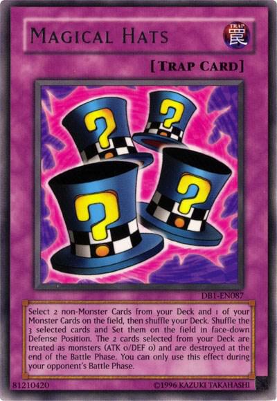 Magical Hats - Dark Beginning 1 YuGiOh trading card
