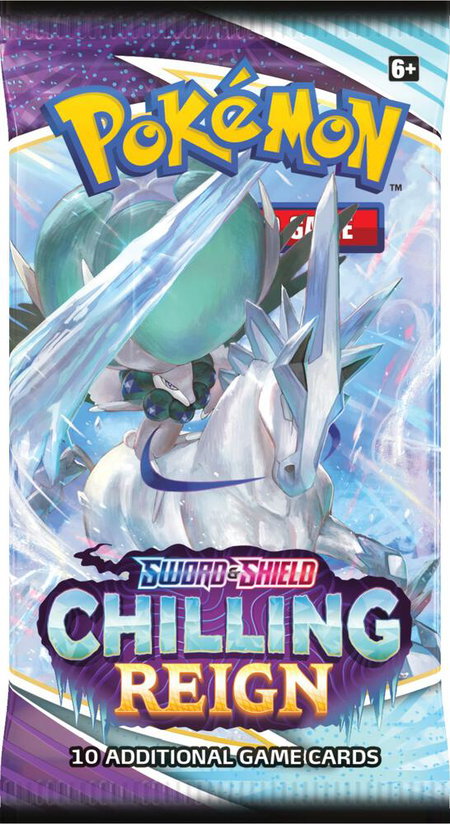 Chilling Reign Booster Pack - SWSH06: Chilling Reign Pokémon trading card