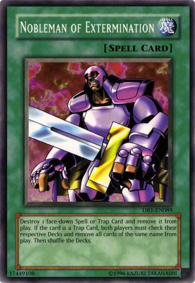 Nobleman of Extermination - Dark Beginning 1 YuGiOh trading card