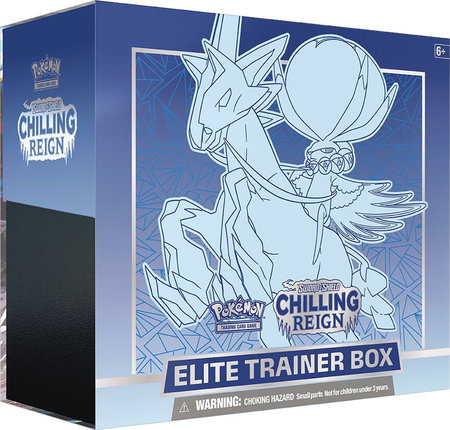 Chilling Reign Elite Trainer Box [Ice Rider Calyrex] - SWSH06: Chilling Reign Pokémon trading card