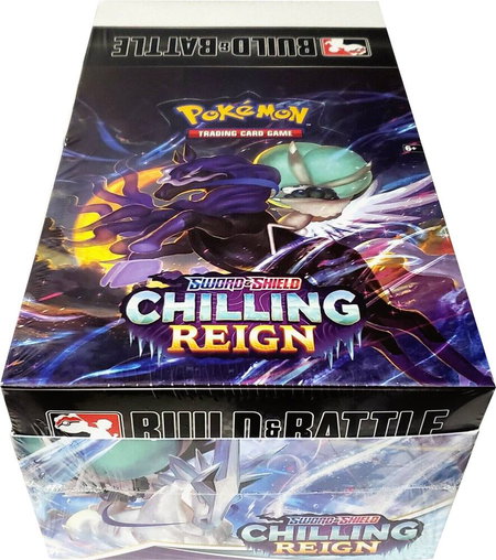 Chilling Reign Build & Battle Box Display - SWSH06: Chilling Reign Pokémon trading card