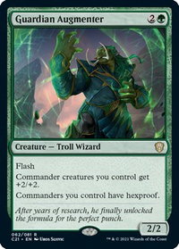 Guardian Augmenter - Commander 2021 (C21) #62 - Rare Magic: The Gathering Trading Card