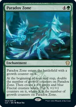 Paradox Zone - Commander 2021 Magic: The Gathering trading card