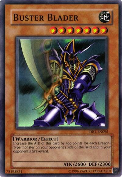 Buster Blader - Dark Beginning 1 YuGiOh trading card