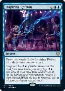 Inspiring Refrain - Commander 2021 (C21) #27 - Rare Magic: The Gathering Trading Card