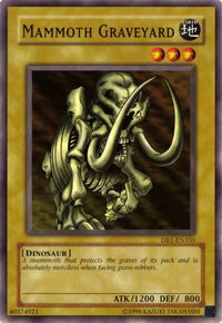 Mammoth Graveyard - Dark Beginning 1 (DB1) #DB1-EN105 - Common / Short Print YuGiOh Trading Card