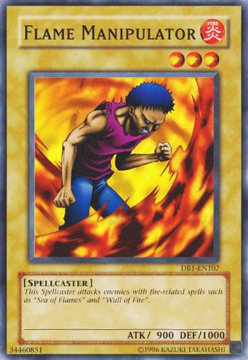 Flame Manipulator - Dark Beginning 1 YuGiOh trading card