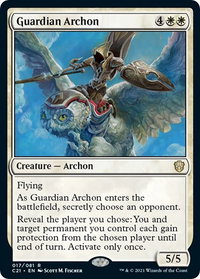 Guardian Archon - Commander 2021 (C21) #17 - Rare Magic: The Gathering Trading Card