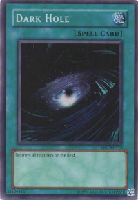 Dark Hole - Dark Beginning 1 (DB1) #DB1-EN113 - Super Rare YuGiOh Trading Card