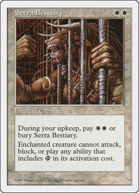 Serra Bestiary - Fifth Edition (5ED) #60 - Uncommon Magic: The Gathering Trading Card